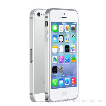 Aluminium Alloy Bumper for iPhone 5s with Home & Volume Buttons, Ultra-thin